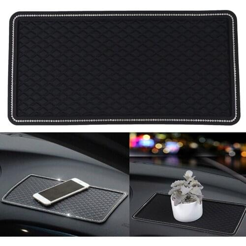 Car Dashboard Diamond Anti-Slip Mat Sticky Pad Non Slip Mat Car Interior