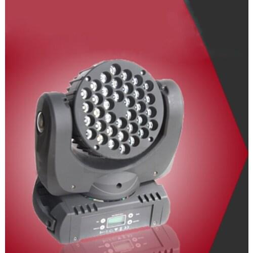 Stage Beam Moving Head 36x3W RGBW LED Beam Moving Head LED Stage Lighting for DJ Party Disco Nightclub Bar christmas holiday