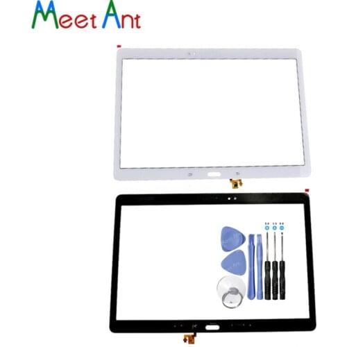 High Quality 10.5" For Samsung Galaxy Tab S 10.5 LTE SM-800 T800 T805 Touch Screen Digitizer Sensor Front Outer Glass Lens Panel
