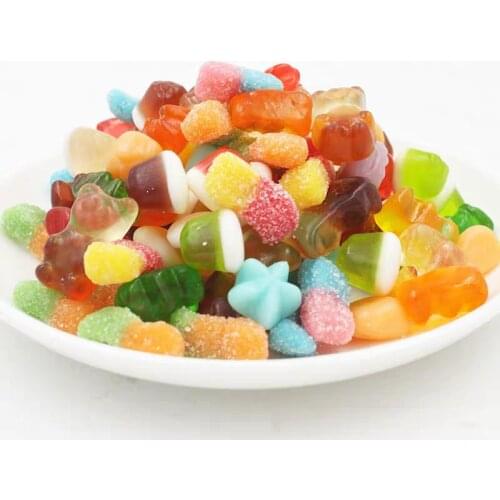 Meibum Fruit Gummy Molds With Droppers DIY Silicone Vitamin Candy Moulds Chocolate Mold Party Dessert Sugarcraft Baking Tools