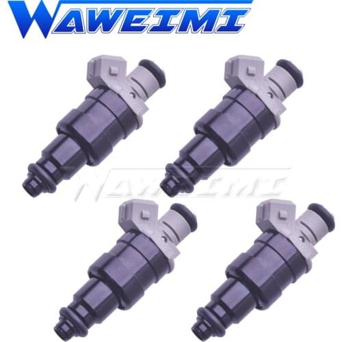 WAWEIMI 4x Fuel Injector Nozzle 078133551D For Audi A4 A6 A8 For VW Passat B5 1994-2001