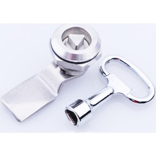 MS705 Triangle Cam Cabinet Locks For Distribution Box Tin Trunk Micro With Cap Special Smart door lock lock pick set