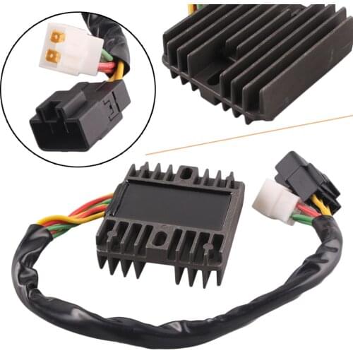 Motorbikes 12v DC Voltage Regulator Rectifier Black For Honda CB900 CB919 VTX 1300 VTX1300 2002 2003 2004 2005 2006 2007 2008