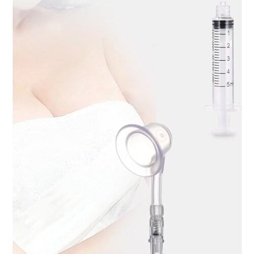 1Pcs Inverted Nipple Pump Sucker Niplette Aspirator Puller Flat Nipples Treatment Redress Easy Painless Nipple Corrector Shaper