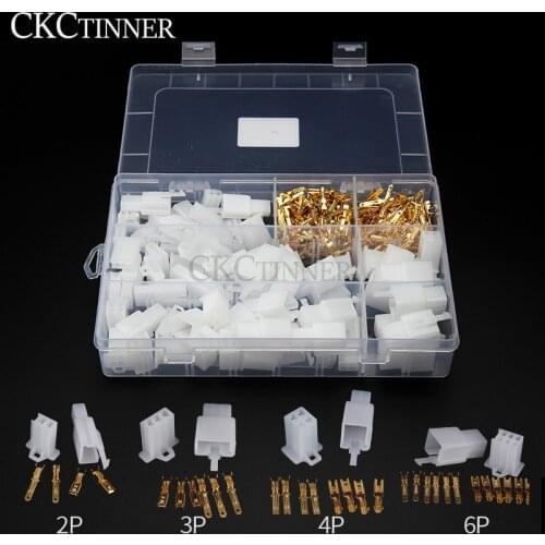 2.8mm / 6.3mm Automotive Electrical wire Connector 1/2/3/4/6/9pin Male Female Cable Terminal plug Kits Motorcycle ebike car