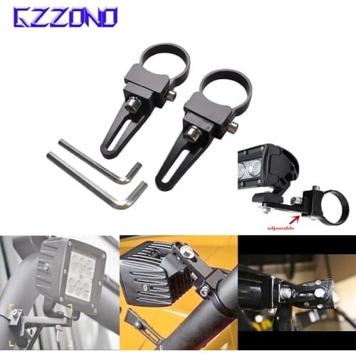 2pcs Mount Bracket 1"1.25"1.5"1.73"2"2.5"3"Inch 25mm Rigid Bullbar Tube Roll Clamps Tube Clamp LED Work Light Bar Mount Brackets
