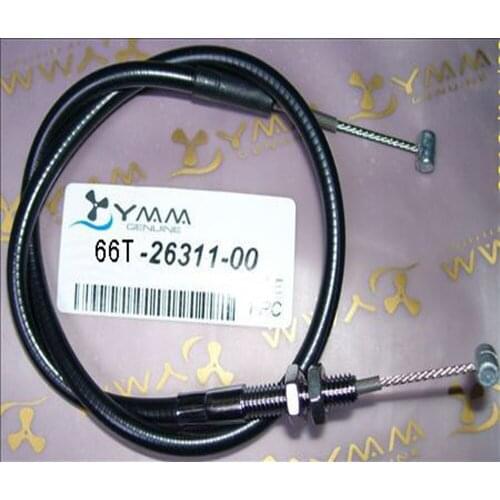 Free shipping outboard boat engine part Throttle Cable for Yamaha New model stroke 40HP outboard motors parts ( 66T-26301 )
