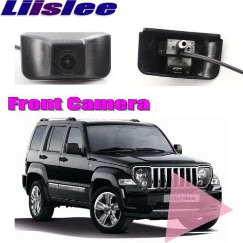 For Jeep Cherokee KK KL 2008~2020 Car LOGO Front CAM Night Vision Waterproof Wide Angle Degree Embedded Blind Spot Area Camera