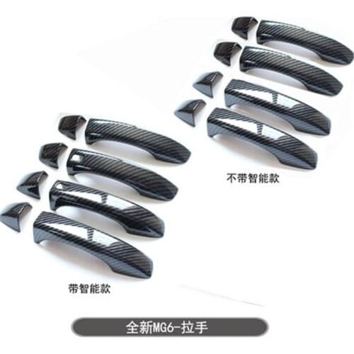 For MG MG6 ZS/HS 2017-2018 ABS car Door Handle Bowl Door handle Protective covering Cover Trim Car-styling
