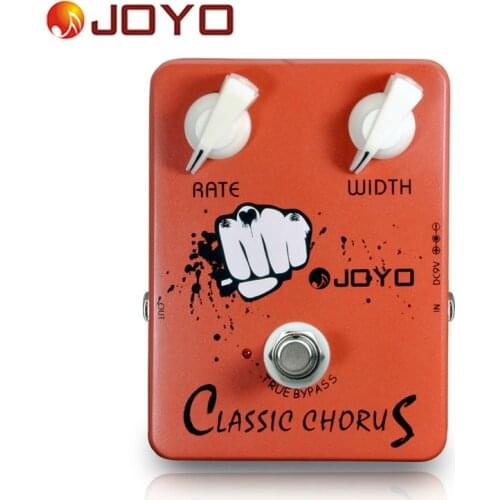 JOYO JF-05 True Bypass Design Classic Chorus Electric Guitar Effect Pedal Full Bodied 12-string Sounds Aluminum Alloy Material