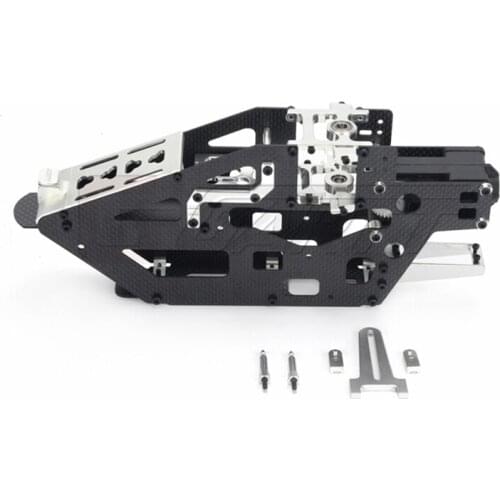 Gartt 450L Helicopter Carbon Fiber Main Frame Set for ALIGN Trex 450L ALZRC 465 480E Kit