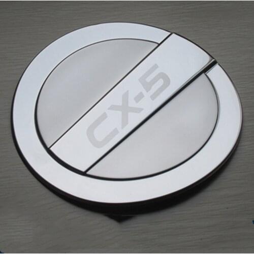 Stainless steel Fuel Tank Cover Gas Tank Cover For 2013-2016 Mazda cx-5 cx5 5 Car styling accessories