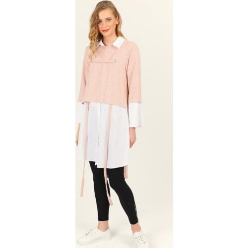 Silvery Sweat-Shirt Suit-Powder