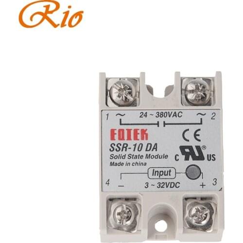 Yilan solid state relay SSR-10DA SSR-25DA SSR-40DA 10A 25A 40A actually 3-32V DC TO 24-380V AC SSR 10DA 25DA 40DA top brand
