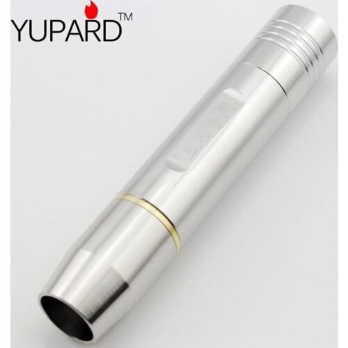 YUPARD CREE Q5 LED jade glare stainless steel flashlight jade rechargeable battery 14500/AA 500Lms 3modes outdoor camping