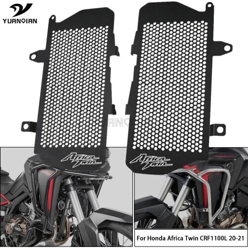 For HONDA Africa Twin CRF1100L 2020-2021 Motorcycle Radiator Grille Guard Protector Cover Motorbike Part CRF 1100L AFRICA TWIN