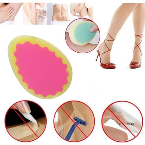 1pcs Hair Remover Sponge Magic Painless Hair Removal Soft Cute Effective Depilation Arm Skin Smooth Leg Body Exfoliator Pad D