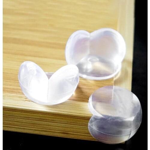 4 PC Lot Corner Protector Baby Collision Protection Child Transparent Anti-collision Angle Ball Table Corner Table Glass Corner