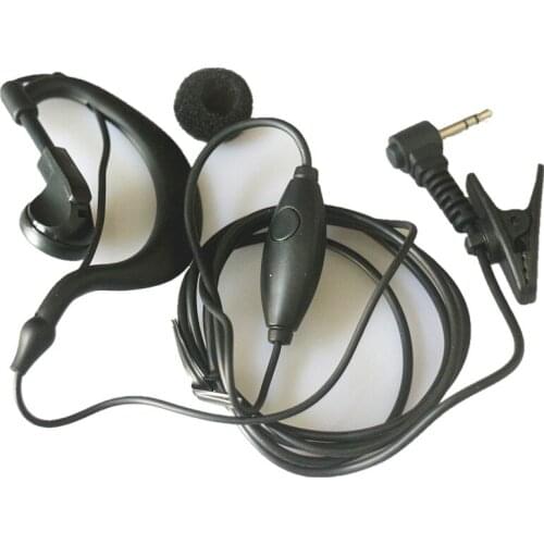 5xG-shape Headset Earpiece Mic For Motorola Radio T6200 T6210 T6220 T6222 T6250 T6300 T6310 T6320,T6400 T6500 T6510 T6550