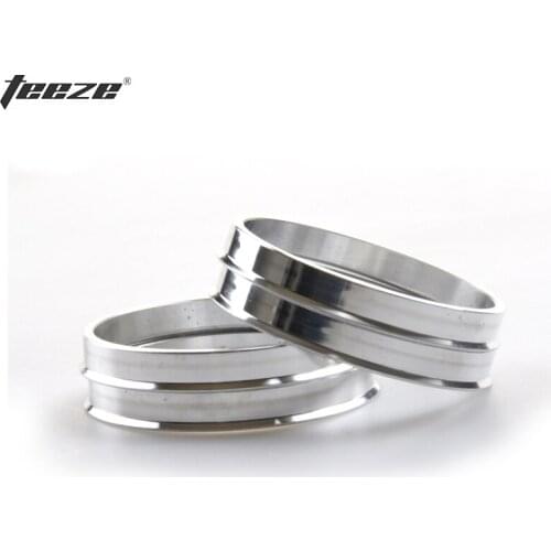 Teeze - (4 pieces/set) Tire Accessories Aluminum Hub Rings OD 72.6 to ID 54.1 Wheel Accessories Centric Hub Rings