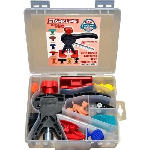 Starklips Paintless Dent Repair Pliers Black MEC + 24 Pieces PDR Dent Puller Car Otomobile