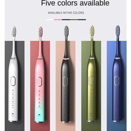 Household vibration soft bristle toothbrush, tooth punch, charging, automatic ultrasonic adult electric toothbrush