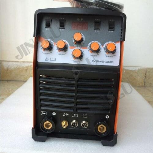 Digital WSME-200 ACDC Pulse Tig Welding Machine Aluminium Welding