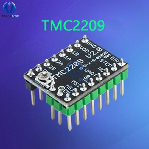 TMC2209 Stepper Motor 3D Printer Driver StepStick 3d printer parts 2.5A UART ultra silent For SGen_L Gen_L Robin Nano