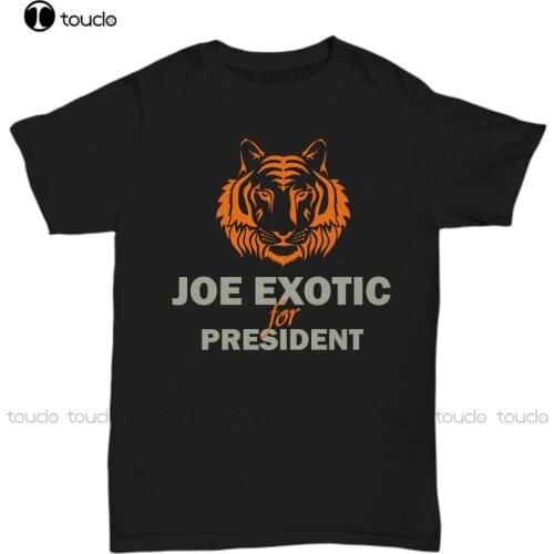 Joe Exotic T Shirt Tiger Zoo Free Joe Exotic For President Unisex Shirt King Exo men shirts fashion