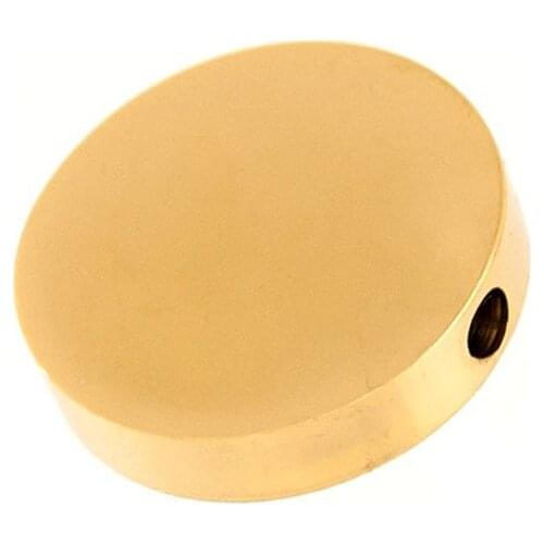 15mm Round Disc Pendant Stainless Steel Small Hole Bead Mirror Polish Charm Wholesale Jewelry Beads Accessories