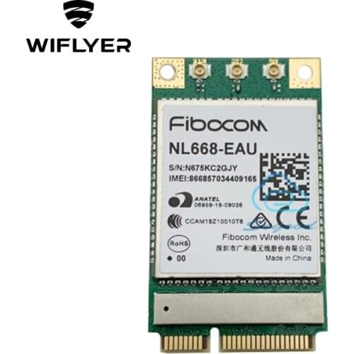Fibocom NL668 Chips 4G LTE Cat4 module Mini PCIE NL668-EAU NL668-EU NL668-AM NL668-LA B1/B3/B5/B7/B8/B20/B28/B38/B40/B41