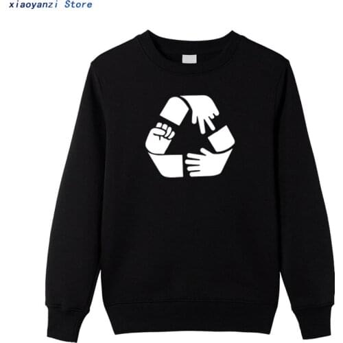 Cotton funny print men sweatshirts casual loose unisex hoodies cool o-neck sportswear male men 2020 pullovers