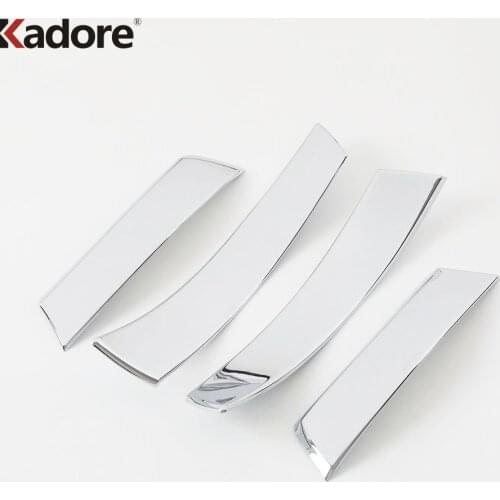 For Volkswagen T-Roc TROC 2017 2018 2019 Chrome Side Door Rearview Mirror Cover Trim Mirrors A Pillar Sticker Car Accessories