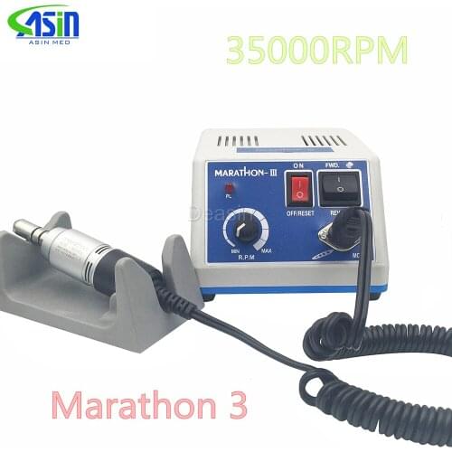 Dental Lab SMT Marathon Electric Micro motor N3 + E-TYPE 35K Motor Micromotor HANDPIECE