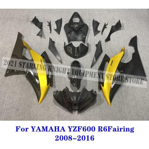 New ABS Whole Motorcycle Fairings Kits Fit For YAMAHA YZF R6 2008 2009 2010 2011 2012 2013 2014 2015 2016Injection Bodywork08-16