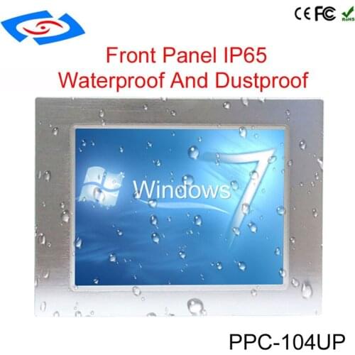 10.4 inch tablet computer i5-3337U rs232/485 core i5 i7 HMI embedded computer ip65 Waterproof industrial touch panel pc