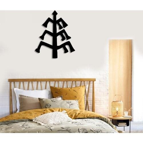 Karakhanid State Icon Wall Room Accessory Board Wooden Table 50x41cm