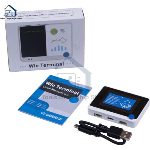 Wio Terminal ATSAMD51 Core with Realtek RTL8720DN BLE 5.0 & Wi-Fi 2.4G/5G Dev Board for SPI / I2C/ I2S ADC/DAC /PWM/ UART