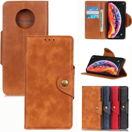 PU Leather Protection Case for Huawei P50 P30 P40 Pro P Smart 2021 Mate 40 Y8S Y6P Y5P Y9A Capa Folded Bracket Flip Wallet Cover