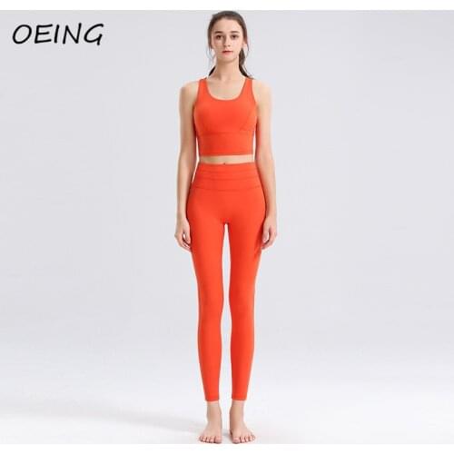 Leggings Women 2 Piece Yoga Sets Fitness Workout Sport Clothing Bras Set Seamless