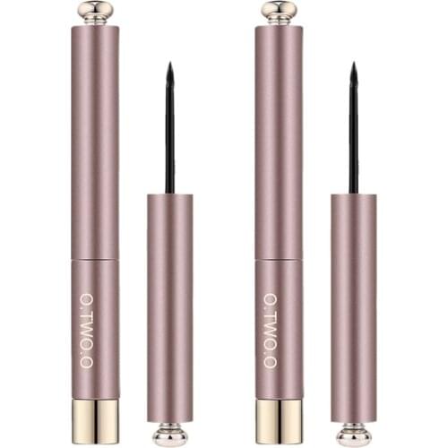 O.TWO.O Liquid Eye Liner Waterproof Ultra Fine Brush Head Long Lasting Quick Dry Natural Eyeliner Cosmetics Brush