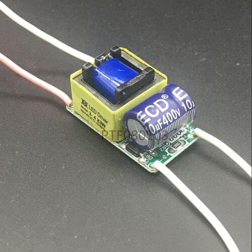 10PCS 3-4*3W Isolated Led Driver 9W 12W Lamp Driver Power Supply Lighting Transformer AC85-277V 110V 220V 600mA Output 3X3W 4X3W