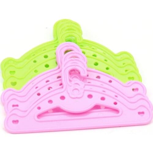 5pcs/lot Hangers Doll Clothes Accessories Hanger Fit 18 Inch Doll &43cm New Baby - Clothes For 18 inch Doll Clothes