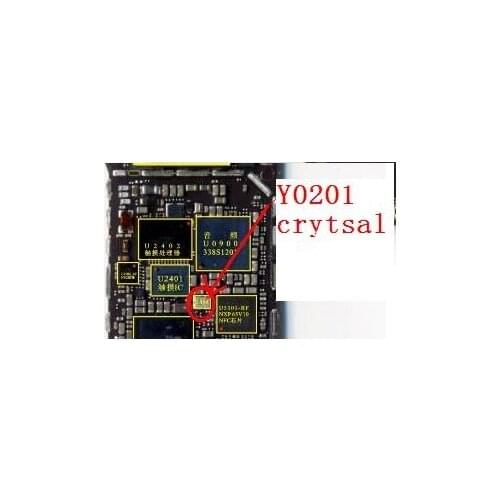 50pcs/lot Y0201 24M capacitance for iPhone 6 6plus on motherboard fix part