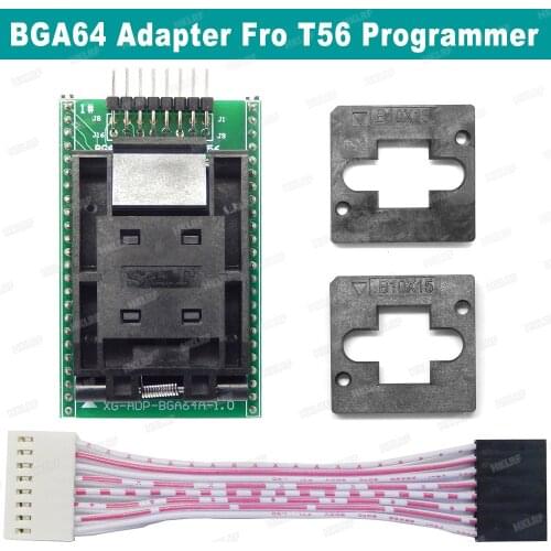 BGA64 Adapter For XGecu T56 Programmer XG-ADP-BGA64A-1.0 Adapt to S29GL512 S29GL256 S29GL128 S29GL064 S29GL032
