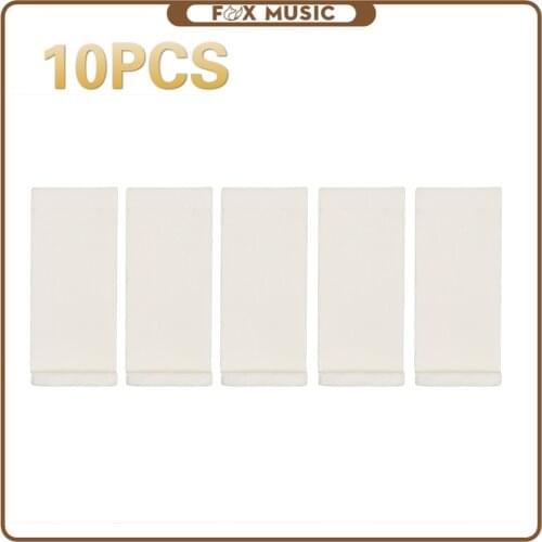 10PCS Bass Bow White Tips Bone For Bass Violin Family Parts Accessories New For Bass Maker