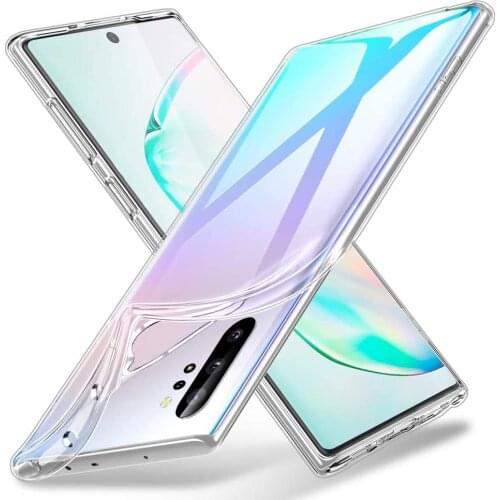 Case for Samsung Galaxy Note 10 Note10 Plus 5G Silicone Phone Back Bag Soft TPU For Samsung Note 10 Lite Jelly Clear Slim Funda