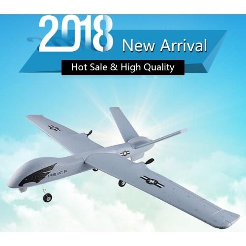 Flying Model Gliders RC Plane 2.4G 2CH Predator Z51 Remote Control RC Airplane Wingspan Foam Hand Throwing Glider Toy Planes