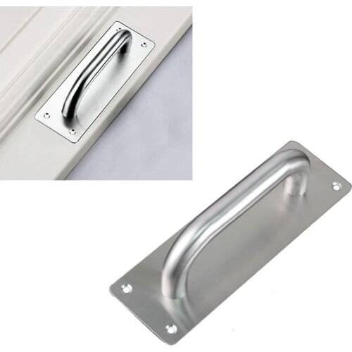 Stainless Steel Sliding Door Handle Pull Flush Recessed Wood Door Handle Furniture Hardware