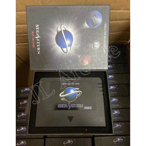 NEW-ALL-IN-1 Sega Pseudo Saturn Action Replay 8MB Memory Card with Direct Reading 4M Accelerator Goldfinger Function